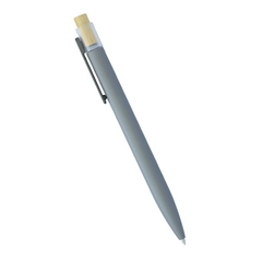 Aluminium Pen with Bamboo Clicker By Happyway Promotions