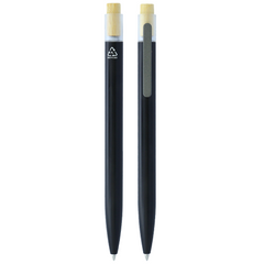 Aluminium Pen with Bamboo Clicker By Happyway Promotions