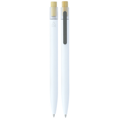 Aluminium Pen with Bamboo Clicker By Happyway Promotions