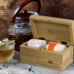 Bamboo Tea Box by Happyway Promotions