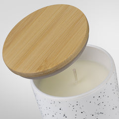 HWH221 - NATURA Candle with Bamboo Lid