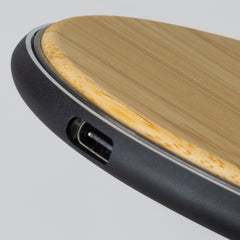 HWE175 - Bamboo 15W Wireless Fast Charger