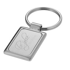 Rectangle Keyring By Happyway Promotions