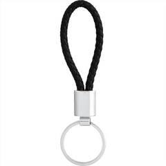 Leather Twist Key Ring By Happyway Promotions