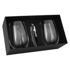 Wine Glass Set 450ml By HappyWay Promotions