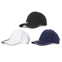 Oxford 6-Panel Cap with PU-Coated Trim by Happyway Promotions