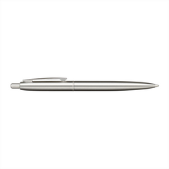 Recycled Stainless Steel Ballpoint Pen By Happyway Promotions