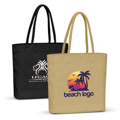 Carrera Jute Tote Bag by Happyway Promotions