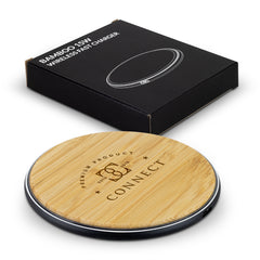 HWE175 - Bamboo 15W Wireless Fast Charger