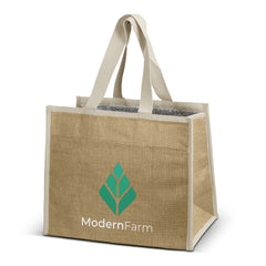 Lumi Jute Cooler Bag by Happyway Promotions