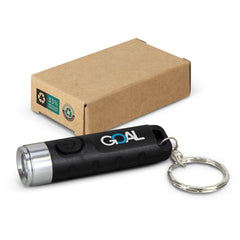Rechargeable Torch Keyring by Happyway Promotions