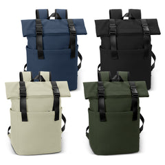 ARCHER Soft-Touch Flap Backpack by Happyway Promotions