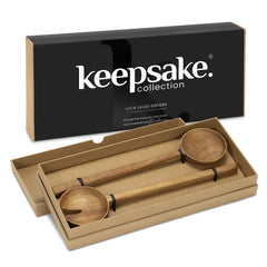 Keepsake Luca Salad Servers by Happyway Promotions