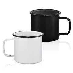 Enamel Metal Cup By HappyWay Promotions 