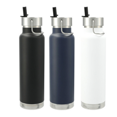 Copper Vacuum Insulated Bottle 740ml Straw Lid By HappyWay Promotions