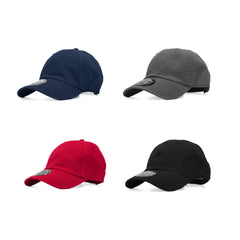 Bay 6 Panel Polyester Cap with Metal Buckle by Happyway Promotions