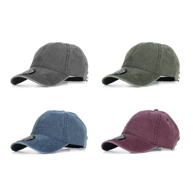 Stone 6 Panel Chino Cotton Twill Cap by Happyway Promotions