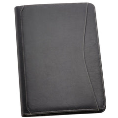 Full Grain A4 Leather Compendium By HappyWay Promotions