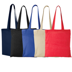 Cotton Canvas Convention Tote By HappyWay Promotions