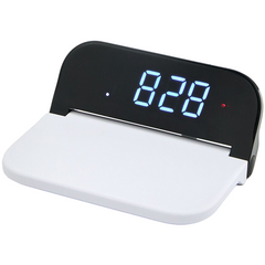 Digital Power Clock 15W Wireless Charger by Happyway Promotions