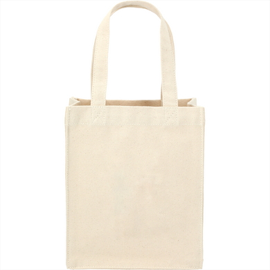 Mini Cotton Gift Tote 5L By HappyWay Promotions