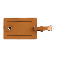 Bio Leather Luggage Tag By Happyway Promotions