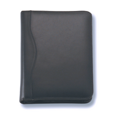 Executive Compact A5 Leather Compendium By HappyWay Promotions