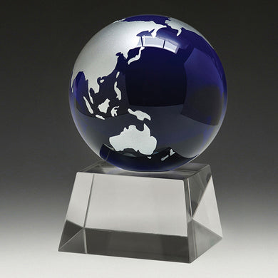 Mini Globe Crystal Award By Happyway Promotions