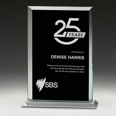 Glass Black Billboard by Happyway promotions