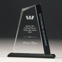 Elite Summit Glass Award by Happyway Promotions