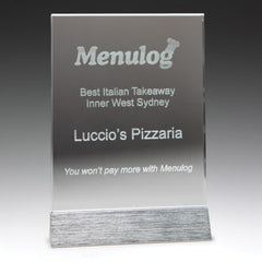 Glass Portrait Award by Happyway Promotions