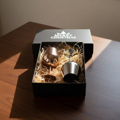 Bula Vinaka Stainless Steel Wine Glass Gift Set by Happyway Promotions