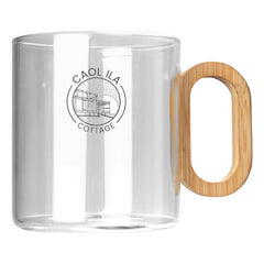Cottage Glass Coffee Cup by Happyway Promotions