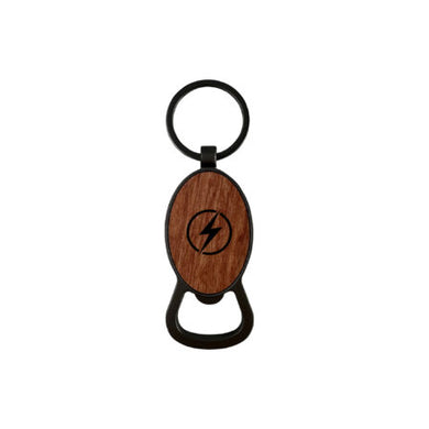 Autumn Wood Bottle Opener – Round by Happyway Promotions