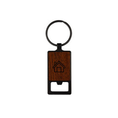 Autumn Wood Bottle Opener – Square by Happyway Promotions