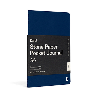 A6 Stone Paper Softcover Pocket Journal By HappyWay Promotions