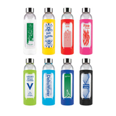 HWD282 - Capri Glass Bottle / Silicone Sleeve