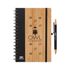 Pacifica Notebook & Serenity Pen Set by Happyway Promotions