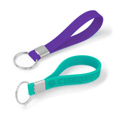 Silicone Strap Keytag by Happyway Promotions