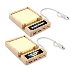 Lumos USB & Note Hub by Happyway Promotions