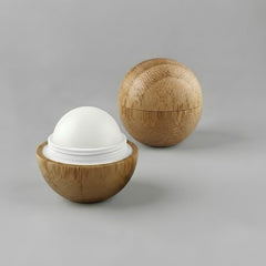 Bamboo Lip Balm Ball by Happyway Promotions