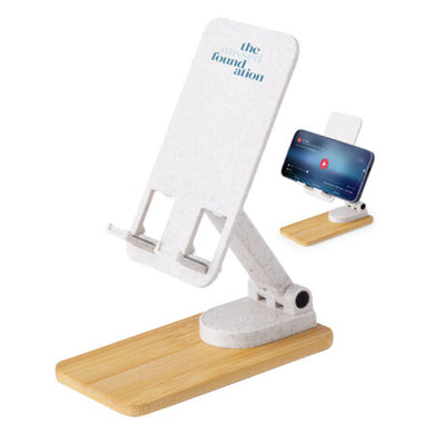 Lexi Bamboo Mobile Stand by Happyway Promotions