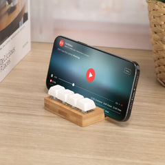 Bamboo Stand Keyboard Stress Reliever by Happyway Promotions