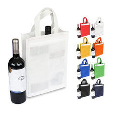 Non Woven 2 Bottle Bag by Happyway Promotions