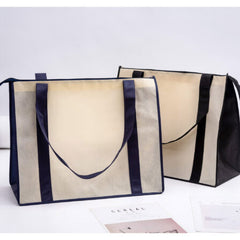 Non Woven Large Zipped Shopping Bag by Happyway Promotions