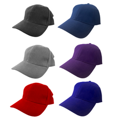 Brushed Cotton Baseball Cap by Happyway Promotions