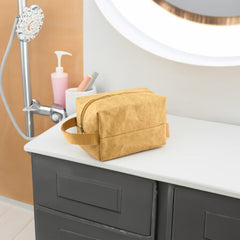 Munro Kraft Paper Cosmetic Bag by Happyway Promotions
