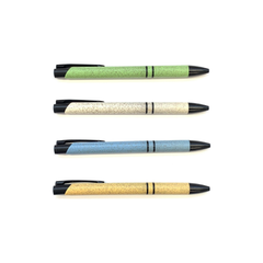Wheat Straw Slimline Black by Happyway Promotions