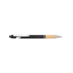Aluminium Pen with Bamboo Grip by Happyway Promotions