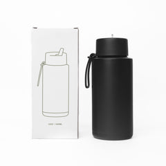 1L Stainless Steel Bottle with Silicone Handle by Happyway Promotions
